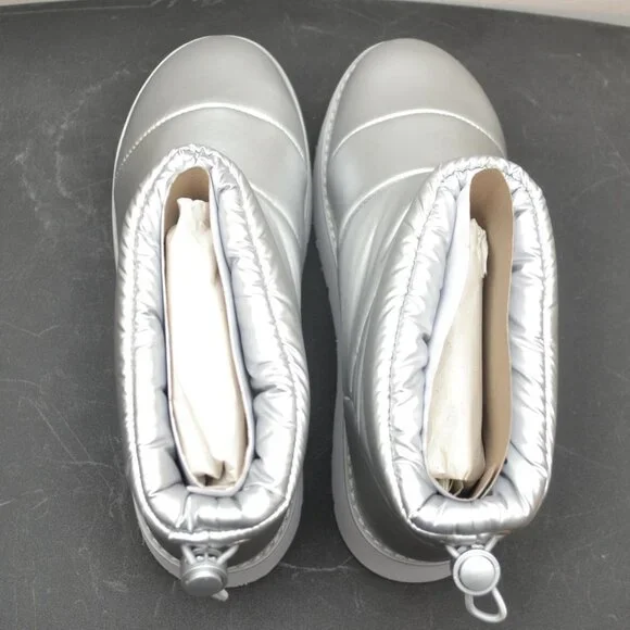 Portland Boot Company Women's Puffer Bootie - Silver - Picture 5 of 8